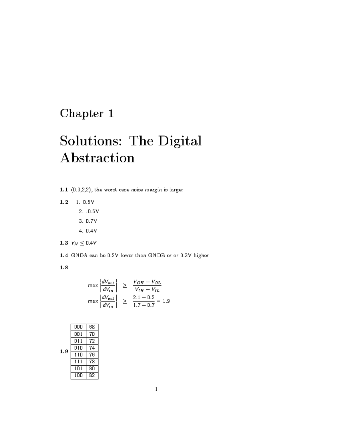 William J. Dally, R. Curtis Harting, Tor M. Aamodt Digital Design