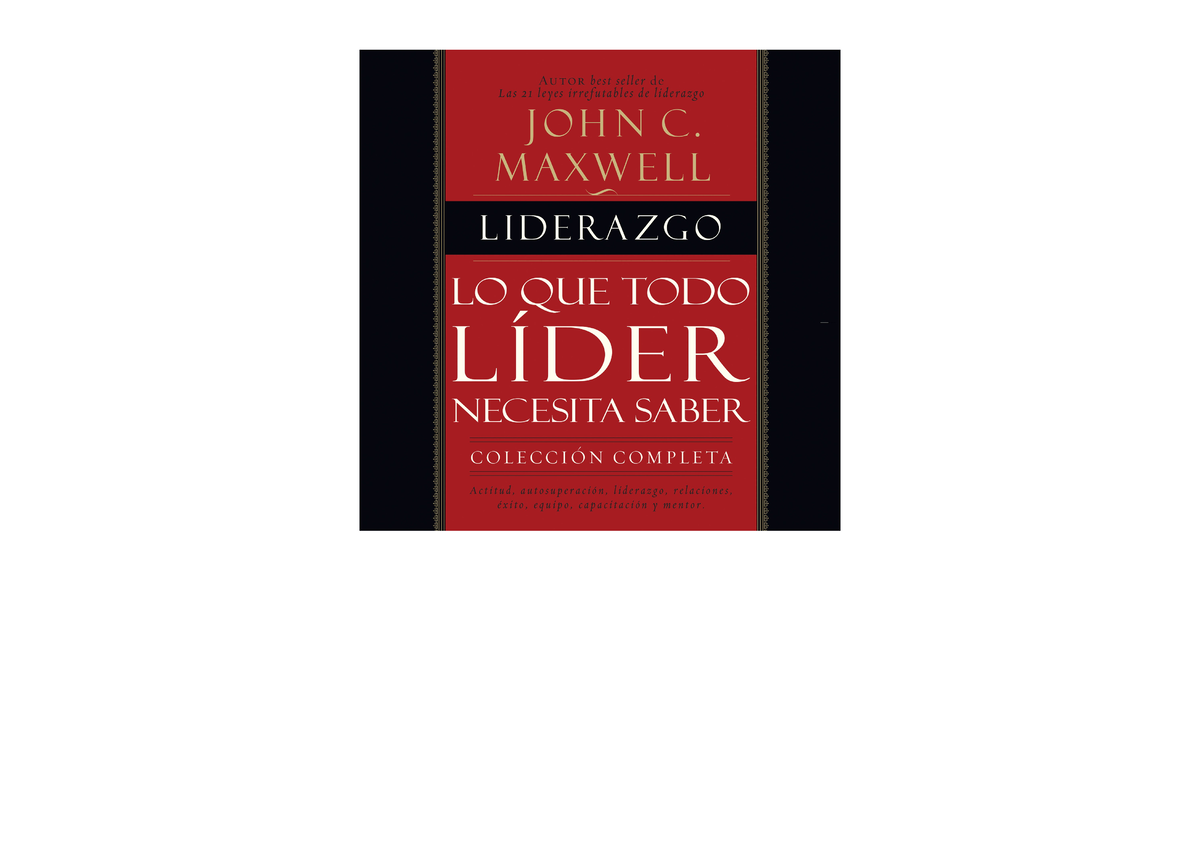 Kindle online PDF Liderazgo Leadership Lo que todo líder necesita saber ...