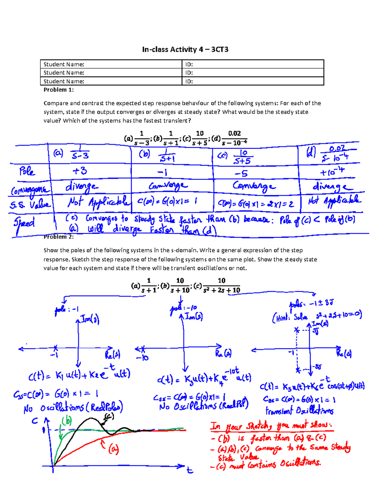 3CT3 M4 In Class Activity 4 Answer - In-class Activity 4 3CT Student ...