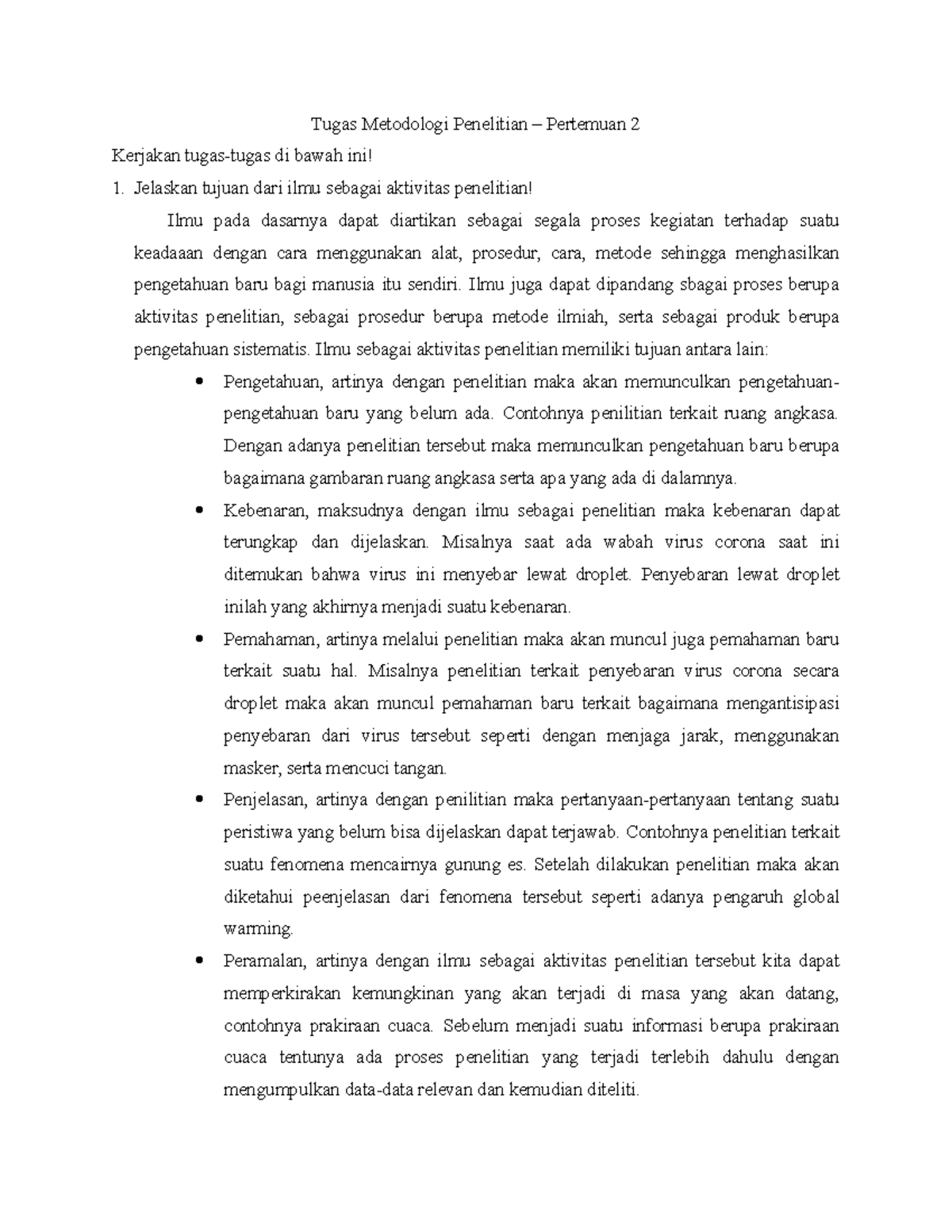 Metodologi Penelitian 2 - Ilmu Juga Dapat Dipandang Sbagai Proses ...