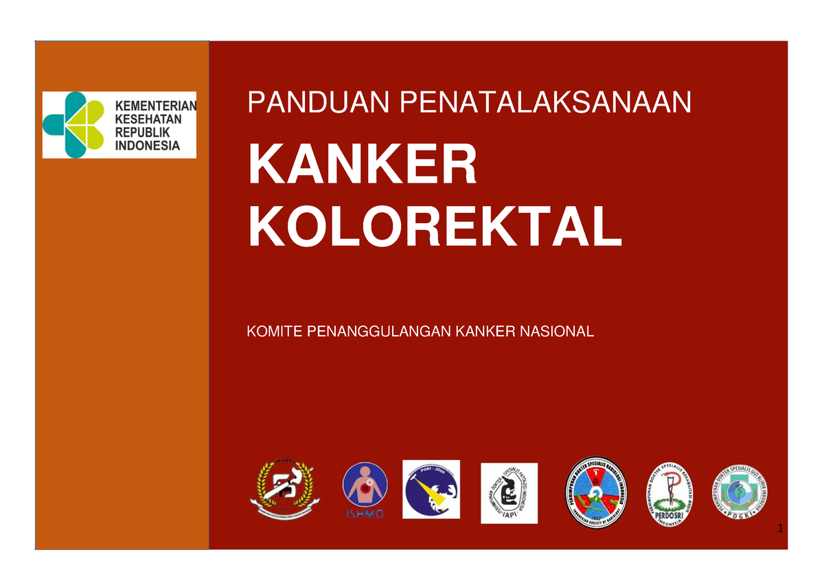 PPKKolorektal - KEMENTERIAN KESEHATAN PANDUAN PENATALAKSANAAN KANKER ...