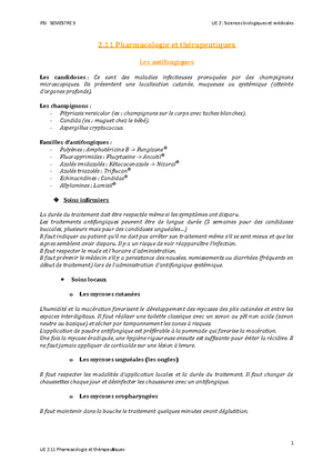 S1 UE2.11 - Cours IFSI - 2 Pharmacologie Et Thérapeutiques La Sécurité ...