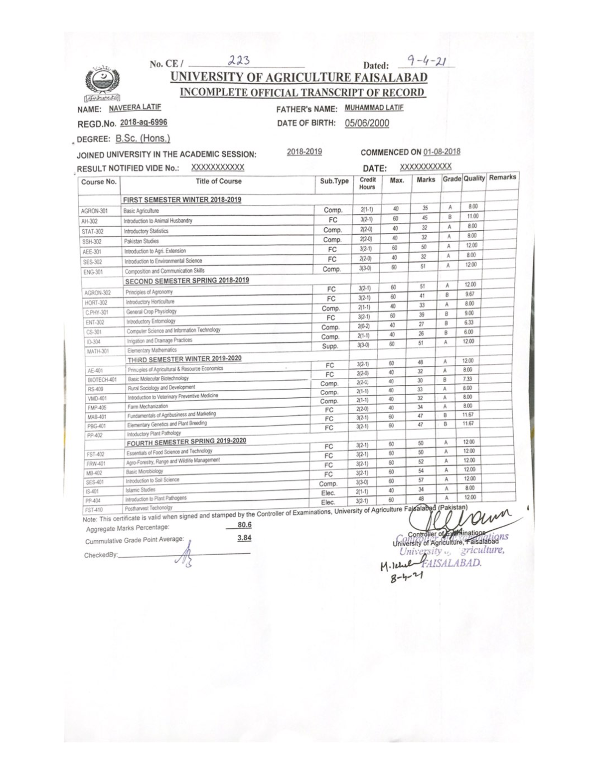 123456 Transcript parasitology Studocu