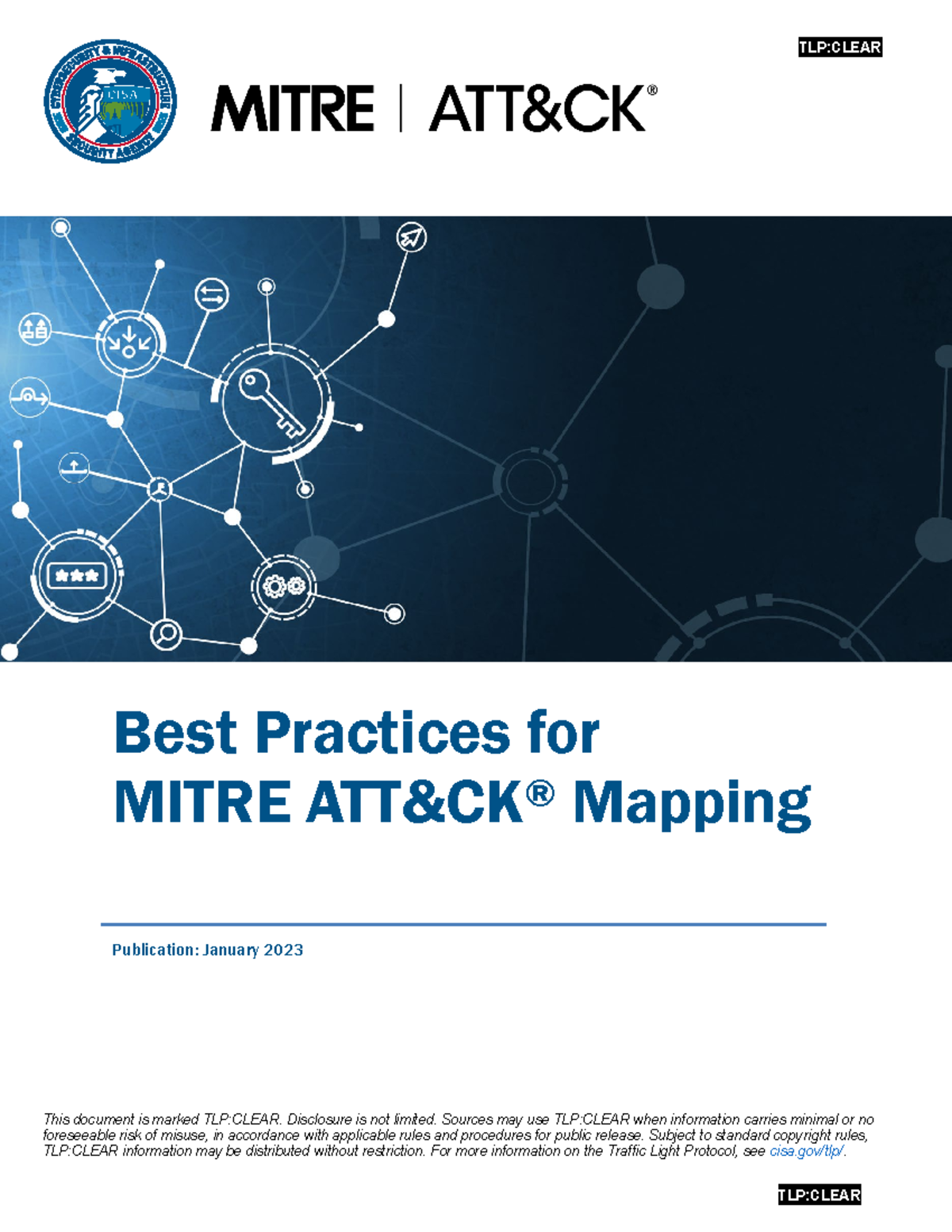Best Practices for Mitre Attck Mapping - This document is marked TLP ...