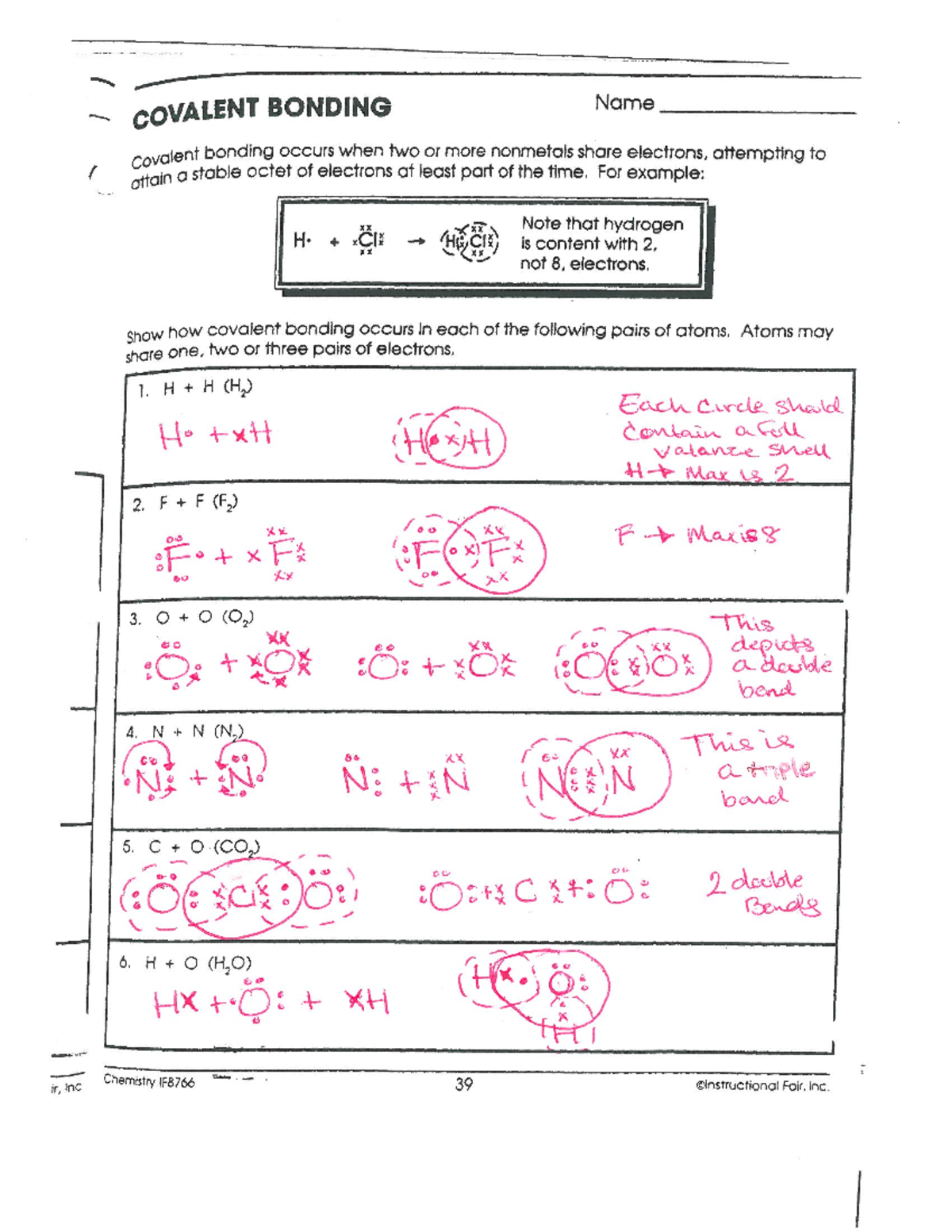 Basic Chemistry Learning Activities - Studocu