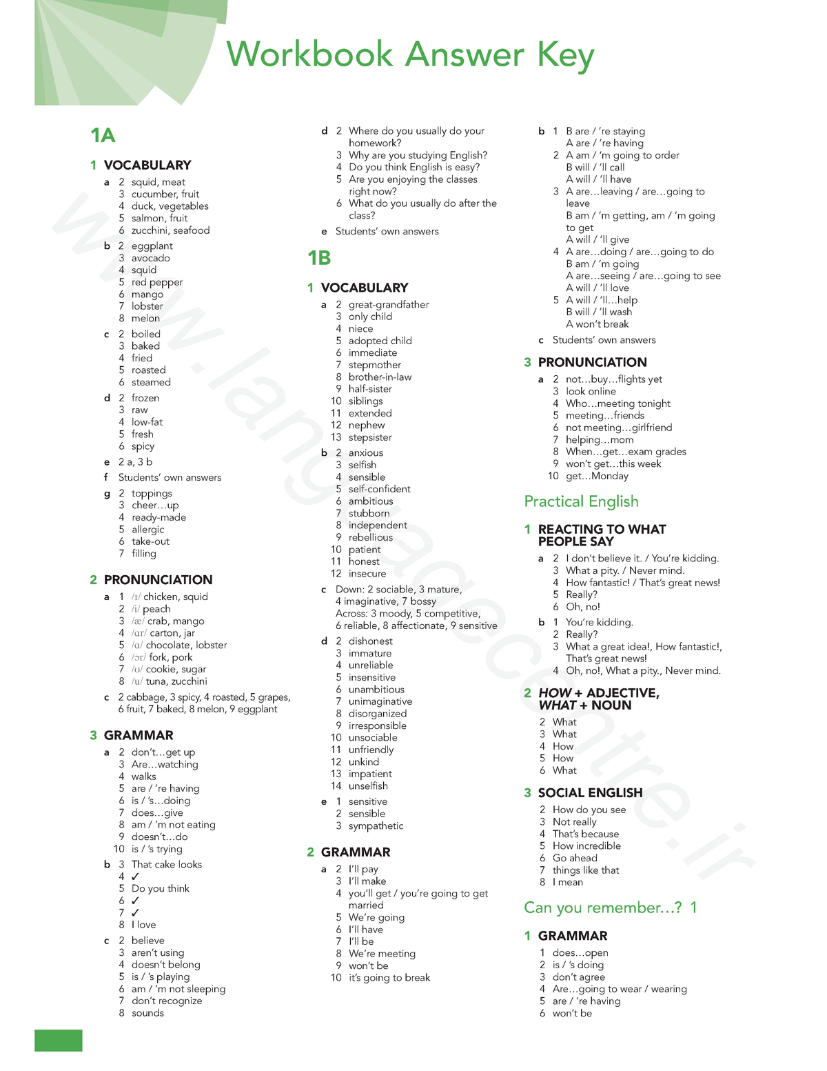 Top 5 American English File 3 Workbook Answer Key In 2023 Ki n Th c 