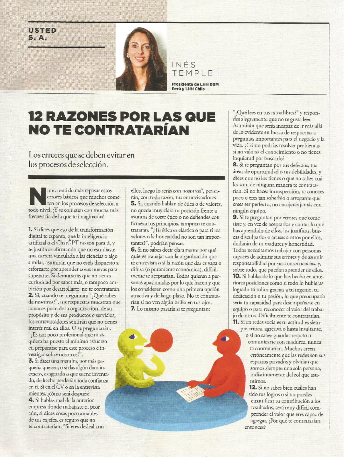 12 razones por las que no te contratarian - Marketing - Studocu