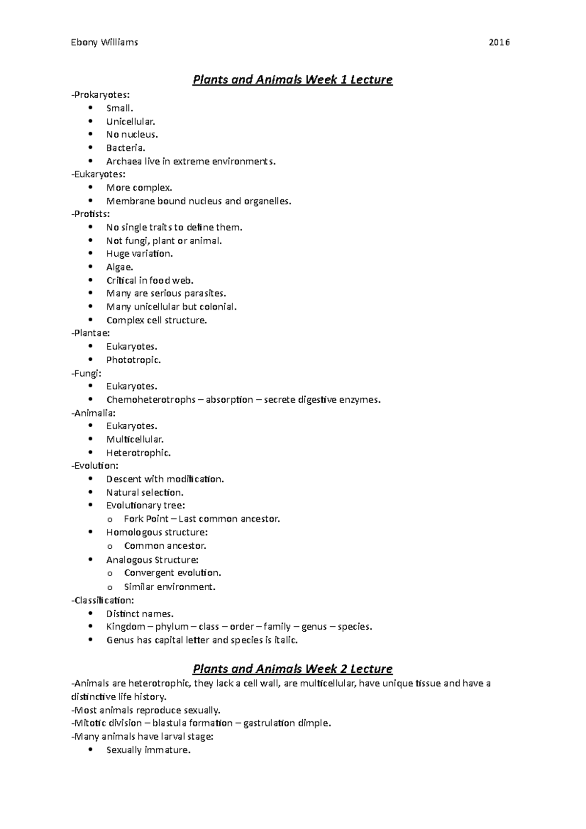 plants-and-animals-tutorial-notes-plants-and-animals-week-1-lecture