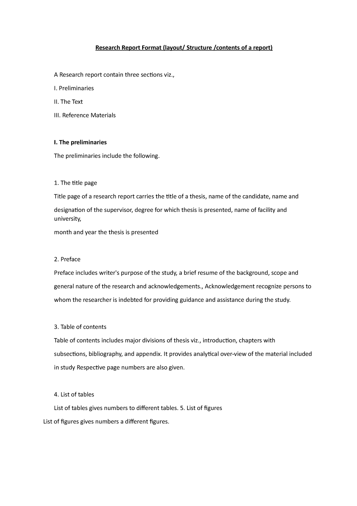 research-10-lecture-note-research-report-format-layout-structure