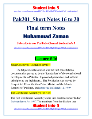 SOLUTION: Pak mcqs 301 400 synonyms - Studypool