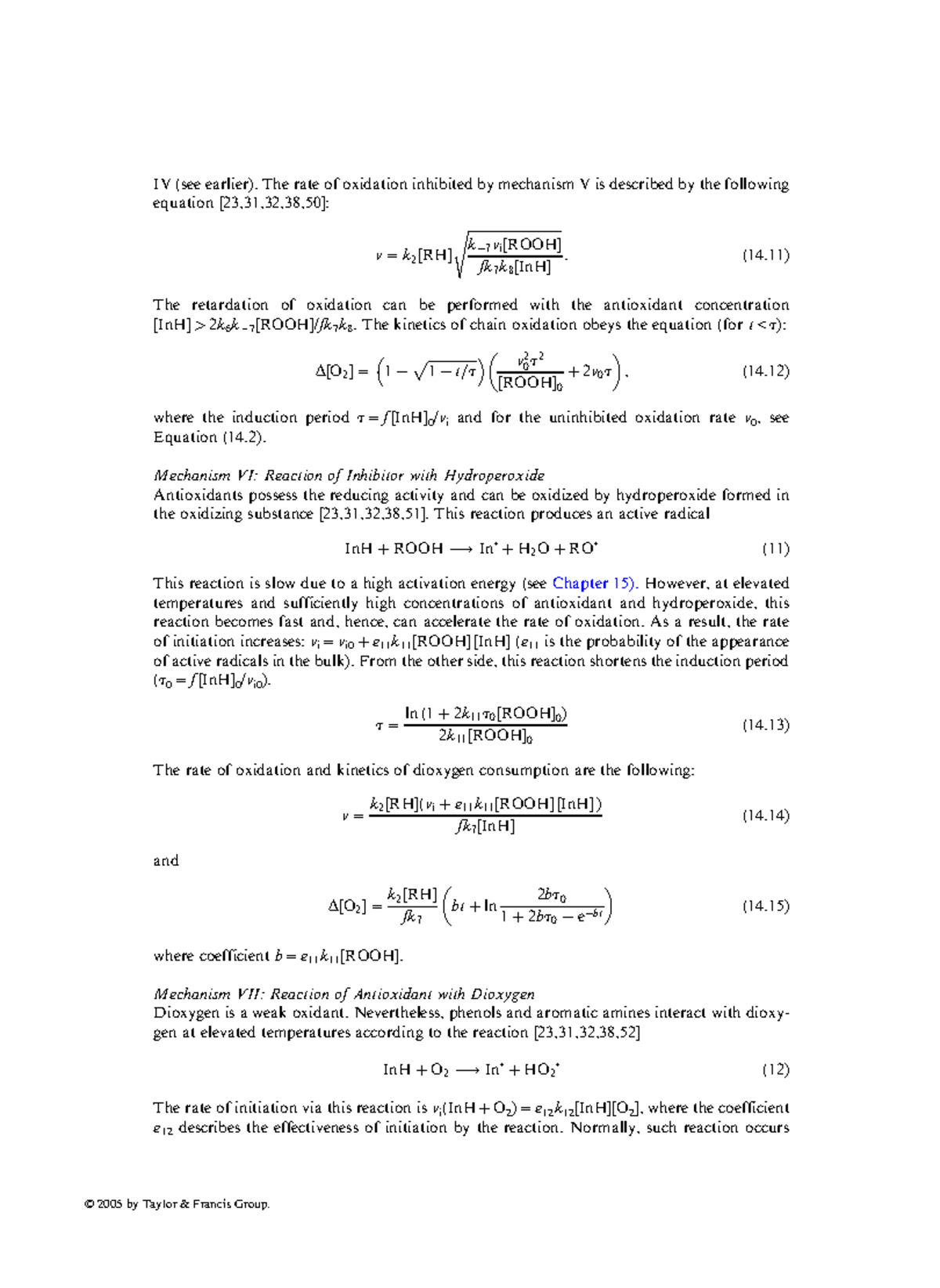 Oxidation And Antioxidants In Organic Chemistry And Biology ( Pdfdrive 