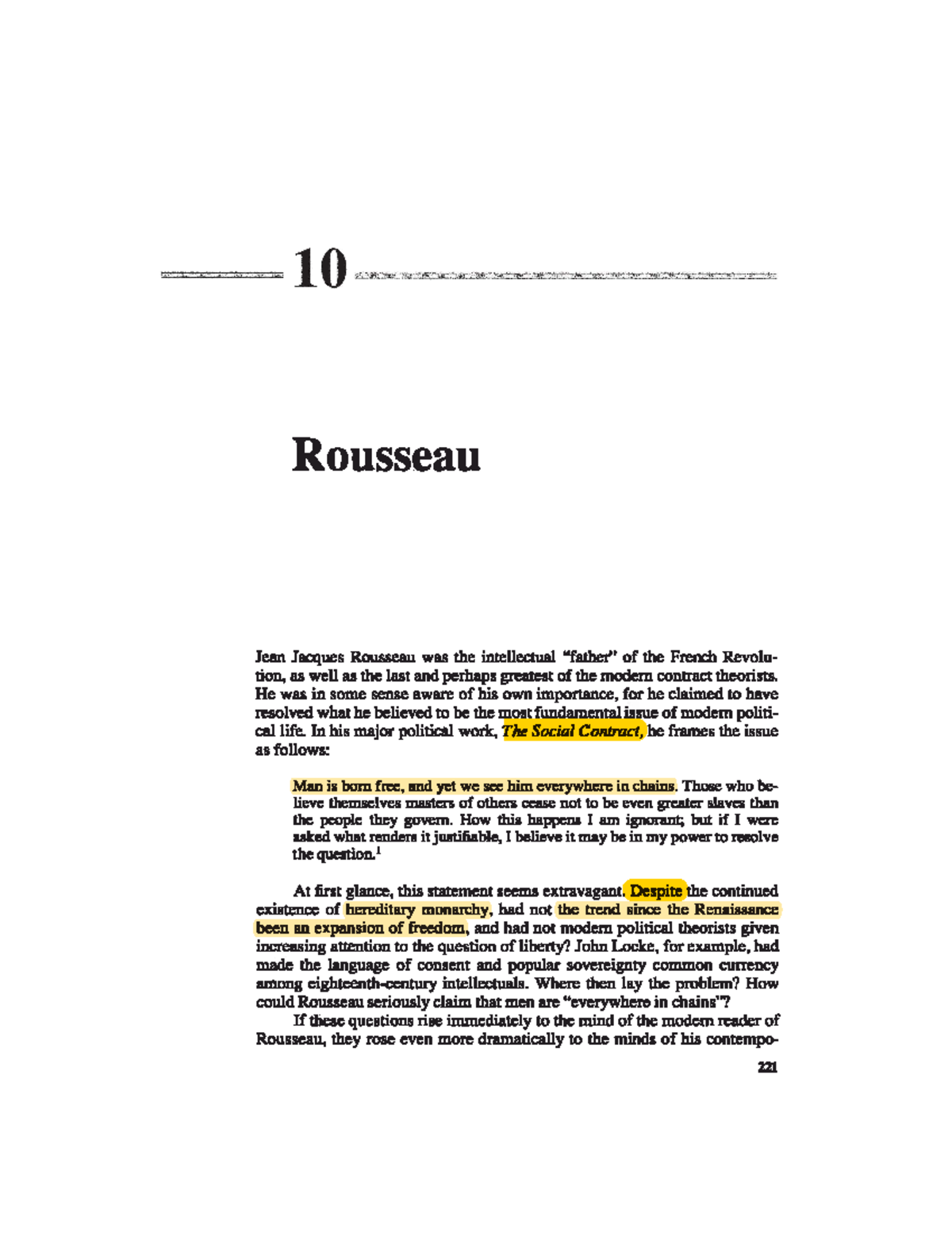 Rousseau-Brian R Nelson-Western Political Thought-Second Edition-1996 ...