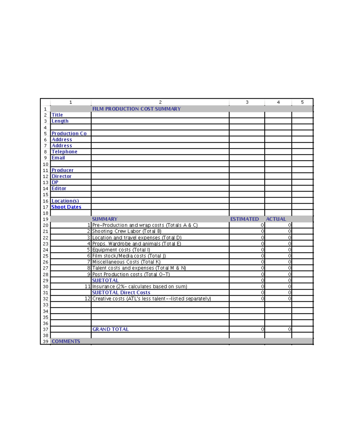 Budget template sp21 - Example - 1 2 3 4 5 6 7 8 9 10 11 12 13 14 15 16 ...