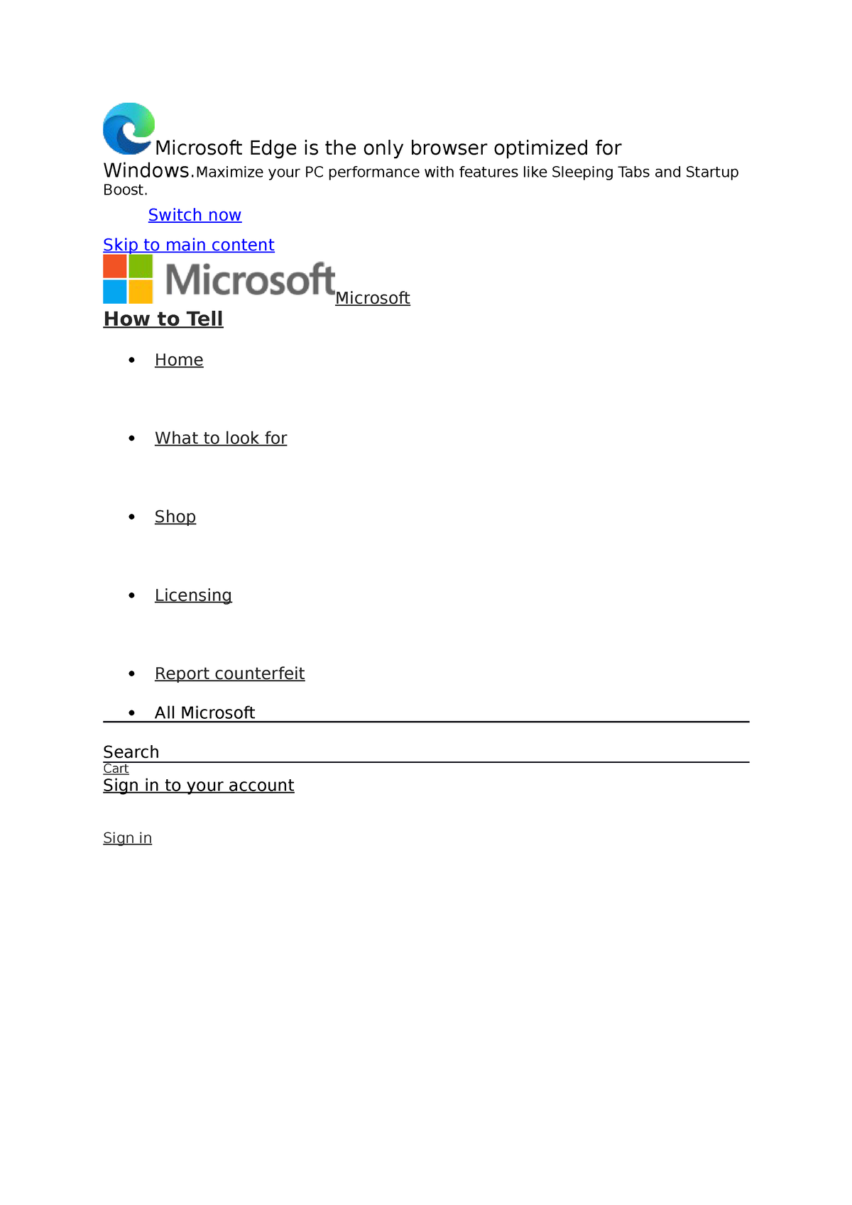 Training Microsoft Service - Microsoft Edge Is The Only Browser ...