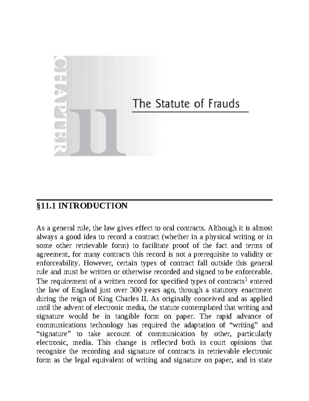 ch-11-statute-of-frauds-11-introduction-as-a-general-rule-the-law