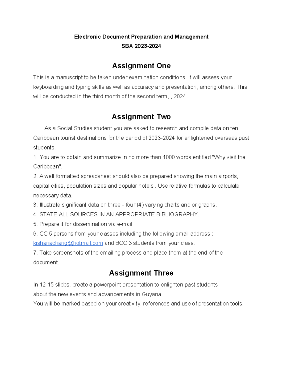 Electronic Document Preparation And Management It Will Assess Your