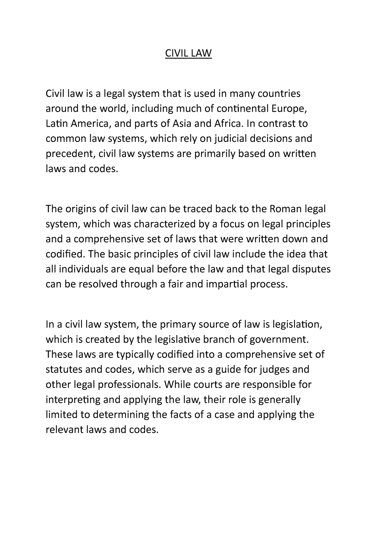 law-research-notes-part-a-case-notes-objective-of-civil-law-the