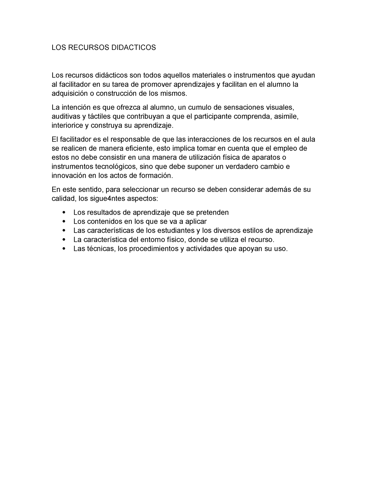 Los Recursos Didacticos Practica Pag Los Recursos Didacticos Los Recursos Didácticos Son Todos 9747