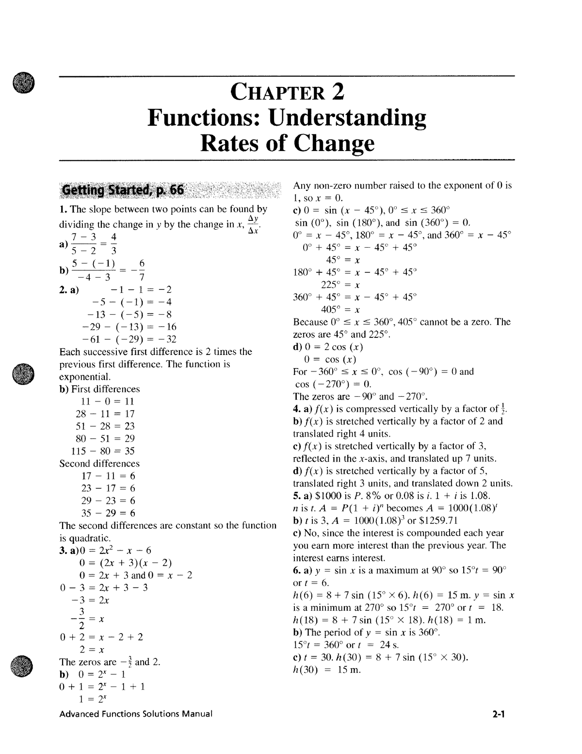 Grade 12 Math Nelson Solutions