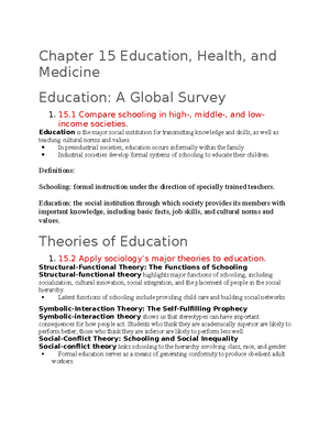 Sociology Chapter 4 - Chapter 4: Social Interaction in Everyday Life ...