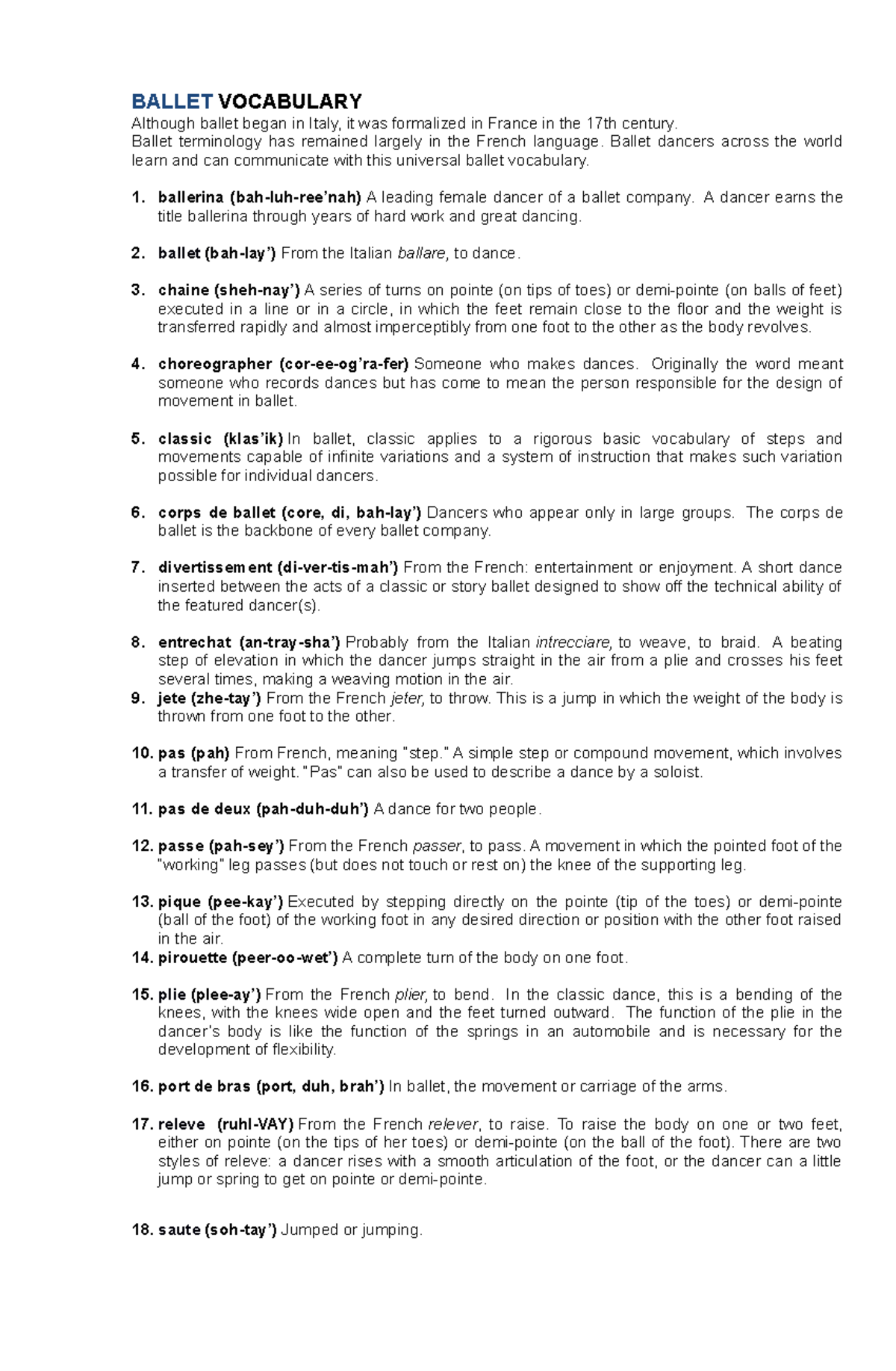 Physed 19 Module 3 - Lecture notes in International Dance and Other ...