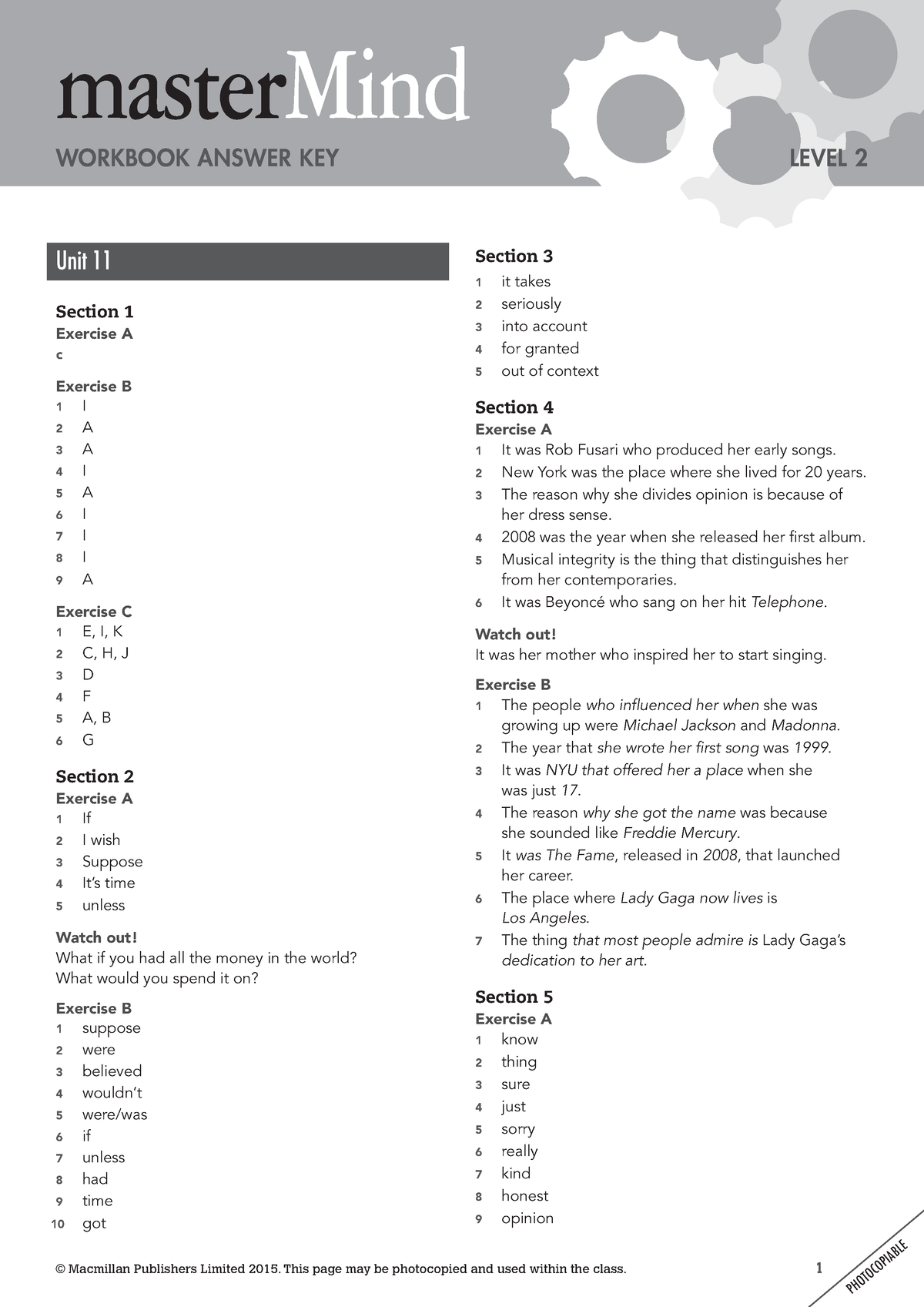 macmillan education homework answers