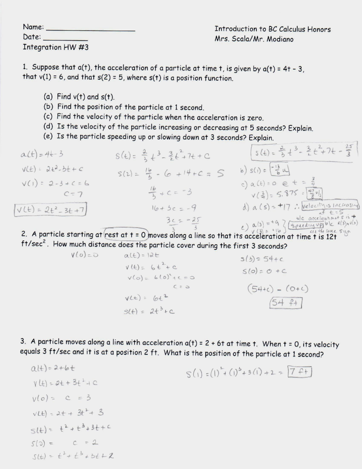 3Anti derivative 3 solutions - BS Electrical Engineering - Studocu