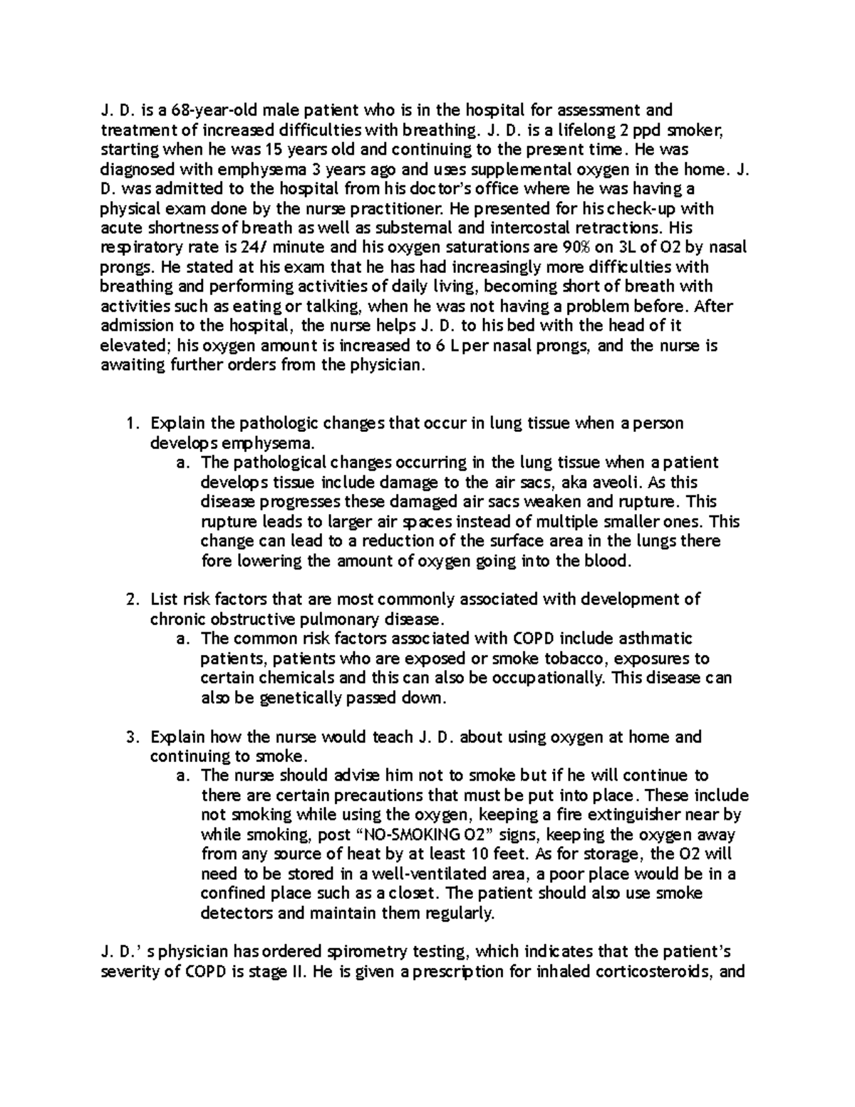 121 A make up part 2 121Make Up case study 121 A J. D. is a 68