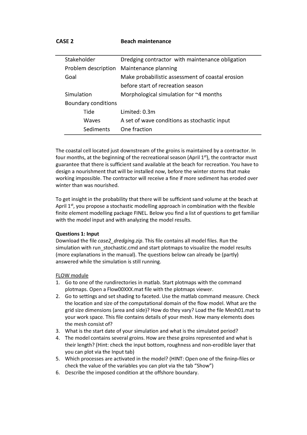 do nothing coastal management case study