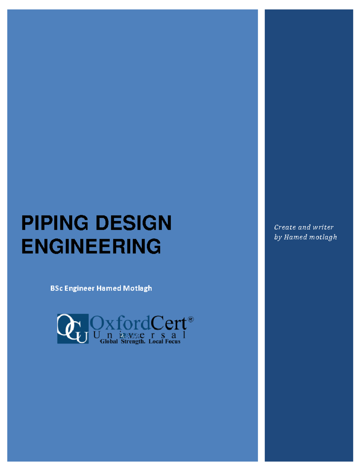 Piping Design Engineering, Fabricating And Constructing Lines - PIPING ...