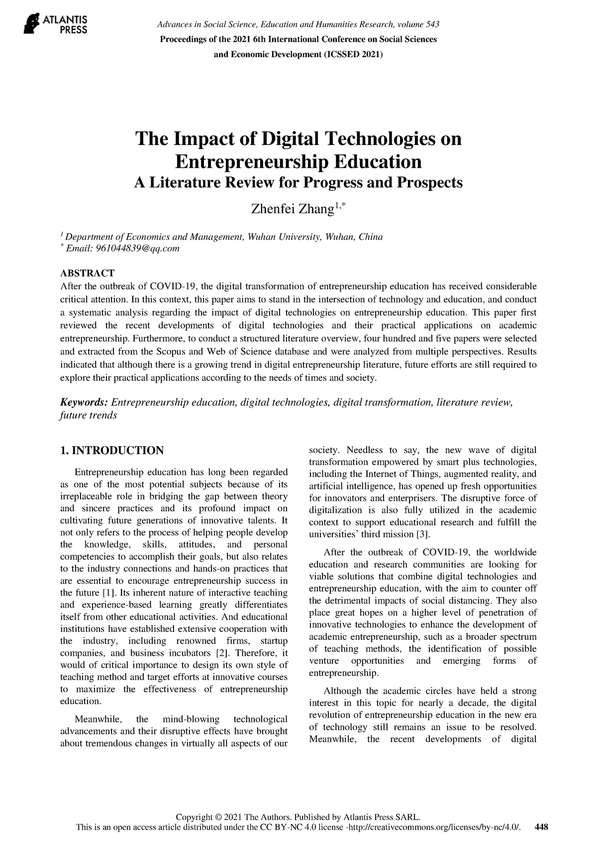 digital technology thesis