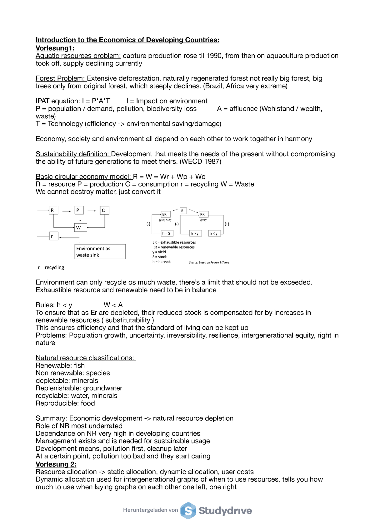 economics essay of developing countries