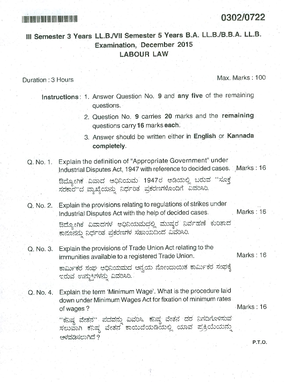 Apznza~1 - question paper - llb 3 rd year - Studocu