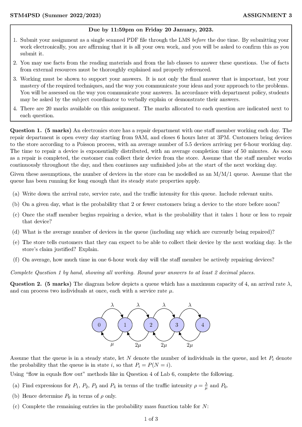 solved assignment code 343 spring 2022