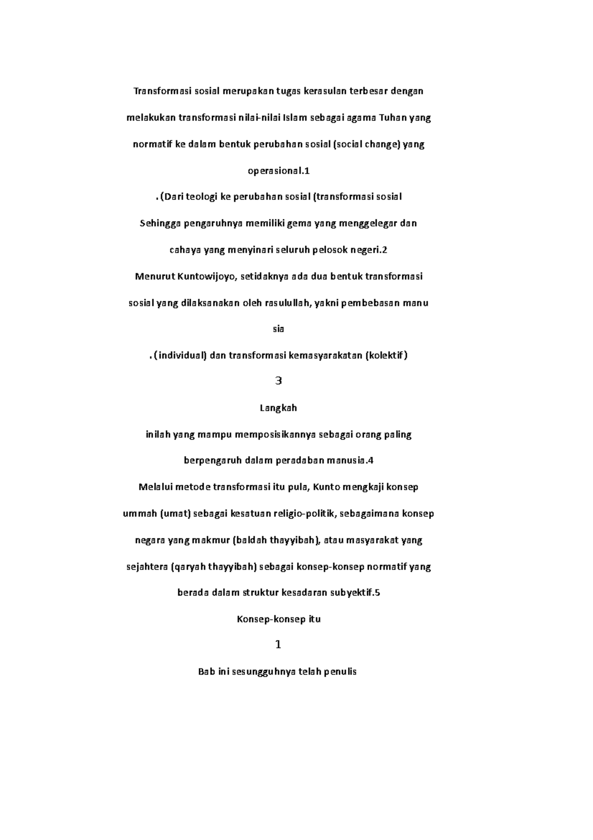 Dokumen - Transformasi sosial merupakan tugas kerasulan terbesar dengan 