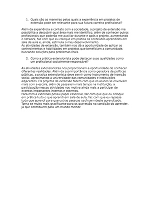 [Solved] Como Atividade Para Esta Unidade Voc Dever Desenhar E Entregar ...