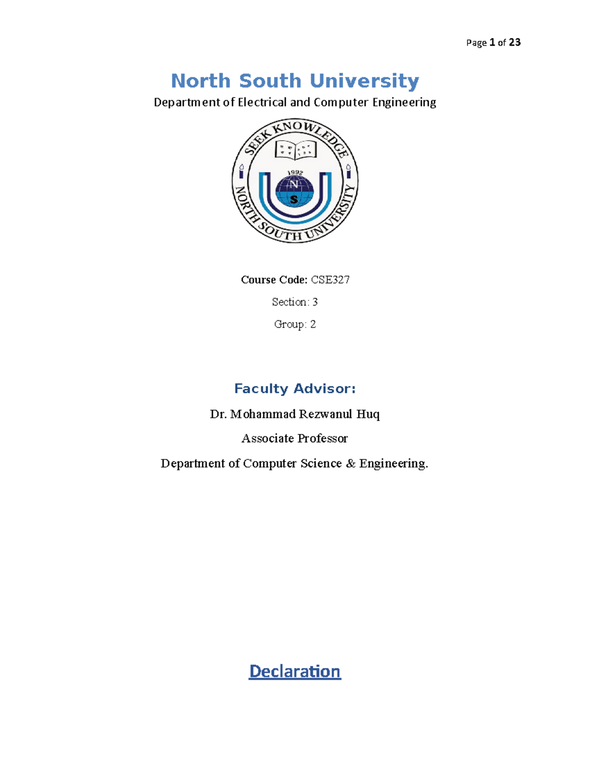 Movie Theatre Management System North South University Department of