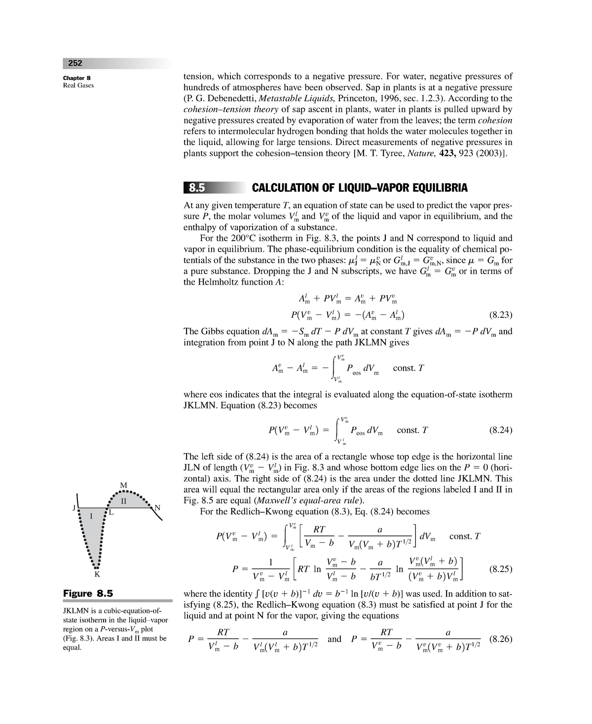 Physical Chemistry, 6th Edition-28 - Chapter 8 Real Gases Tension ...