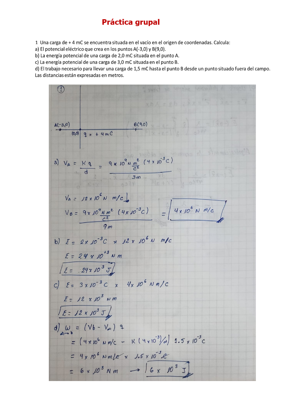 Ejercicios - Ejercicio - Calculo Aplicado A La Fisica Caf2 - Studocu