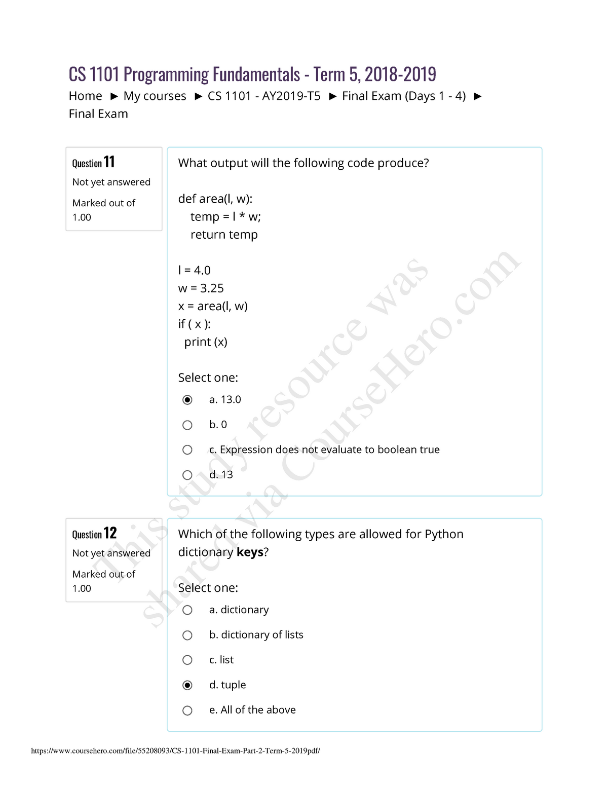 220-1101 PDF Question