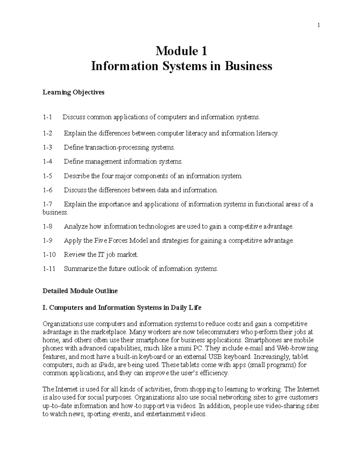 my-class-assignment-module-1-information-systems-in-business-learning