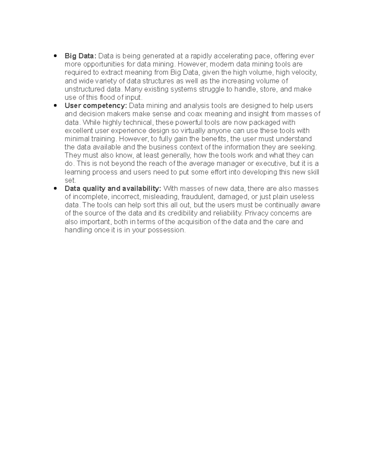 Data Mining Challenges Big Data Data Is Being Generated At A Rapidly