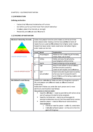 Chapter 2 Value and the Consumer Behavior Framework - Chapter 2 Value ...