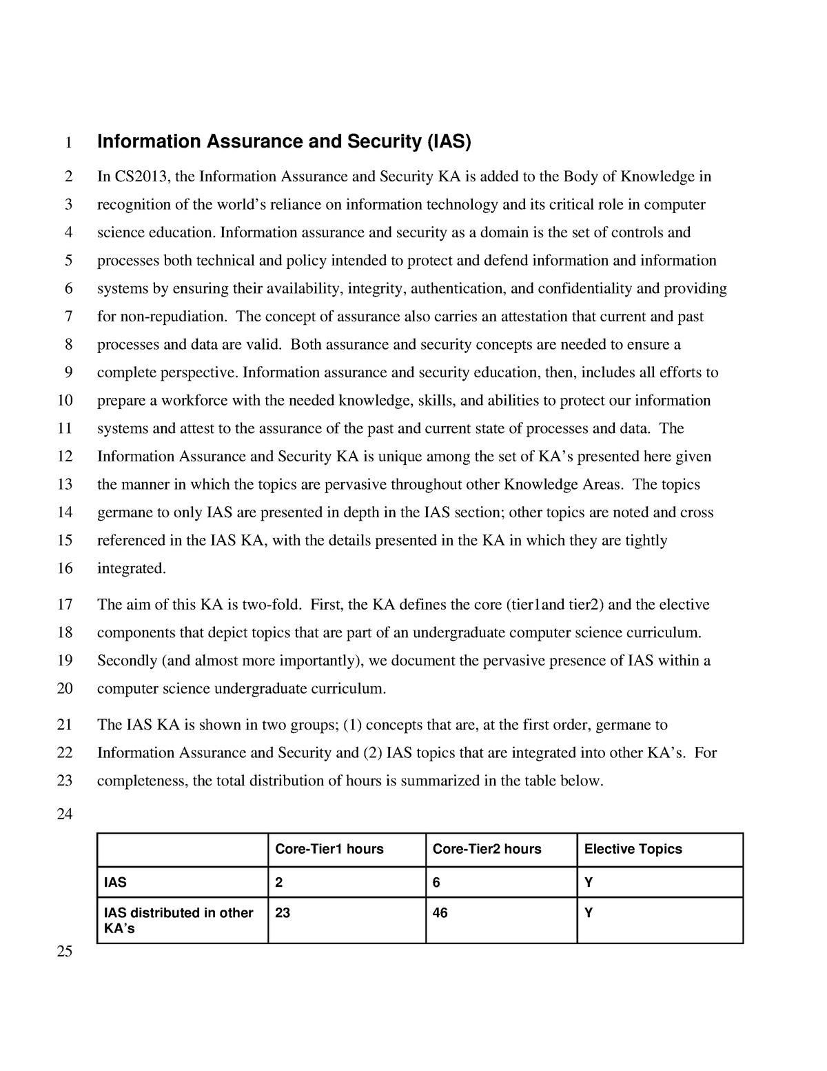 Information Assurance And Security - Information Assurance And Security ...