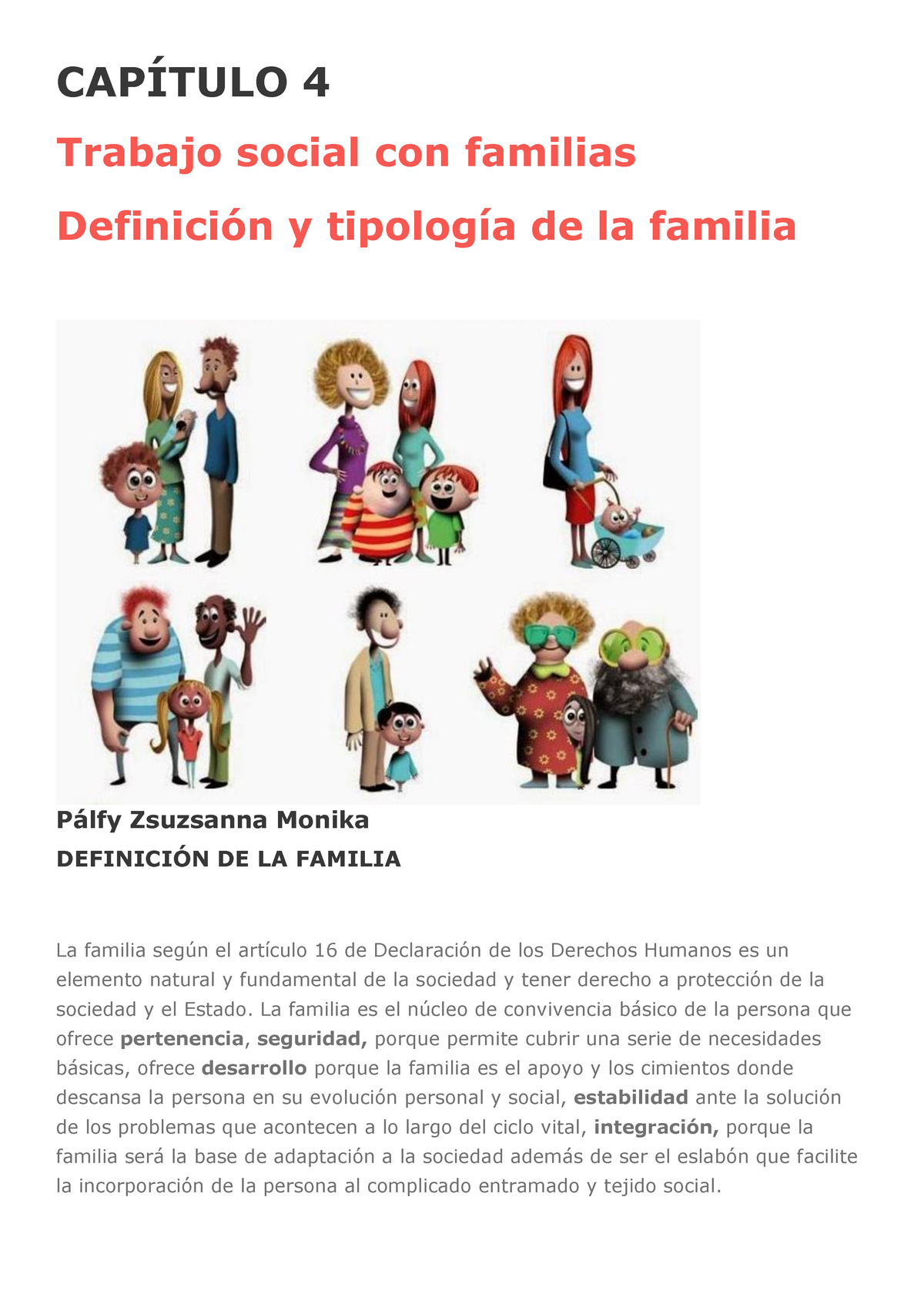 Capítulo 4 Trabajo Social Con Familias - CAPÍTULO 4 Trabajo Social Con ...