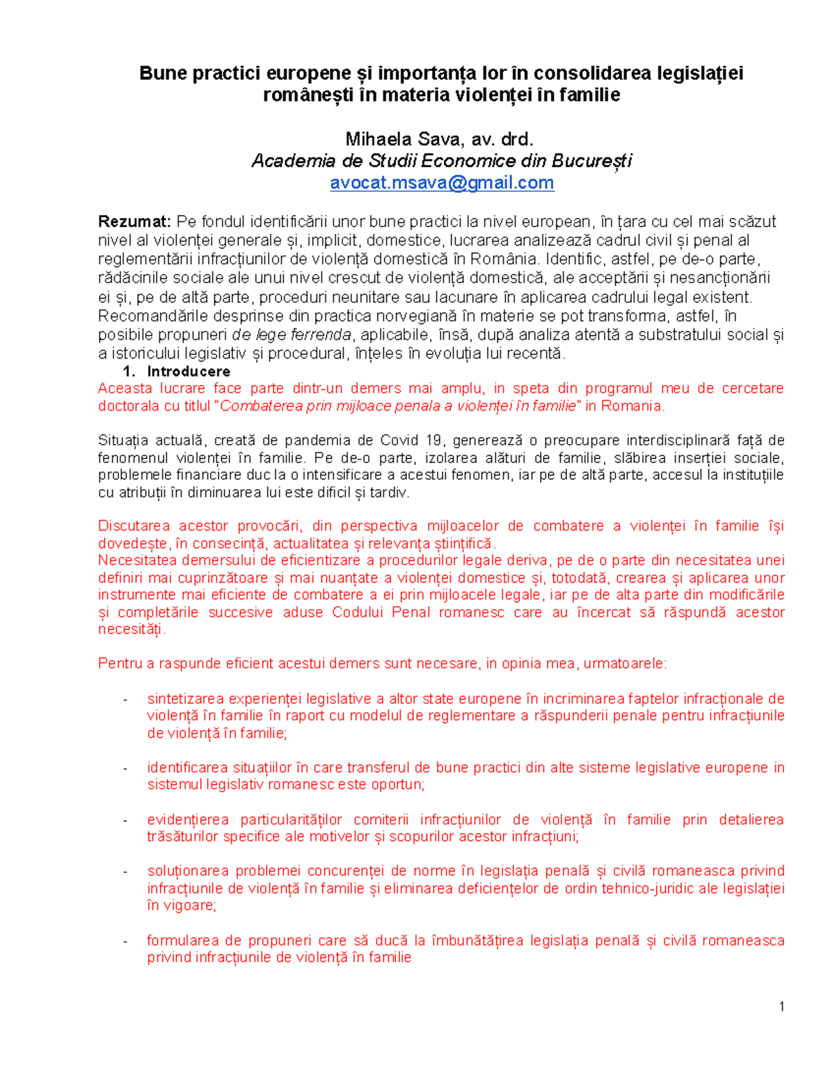 Bune practici europene și importanța lor în consolidarea legislației ...
