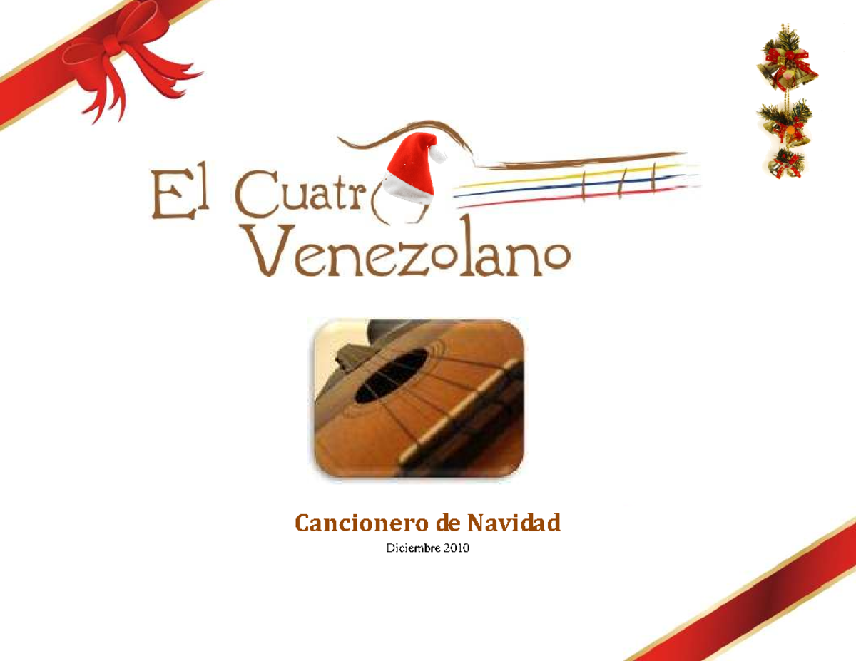 Cancionero navidad 2010 - Cancionero de Navidad Diciembre 2010 18 DE ...