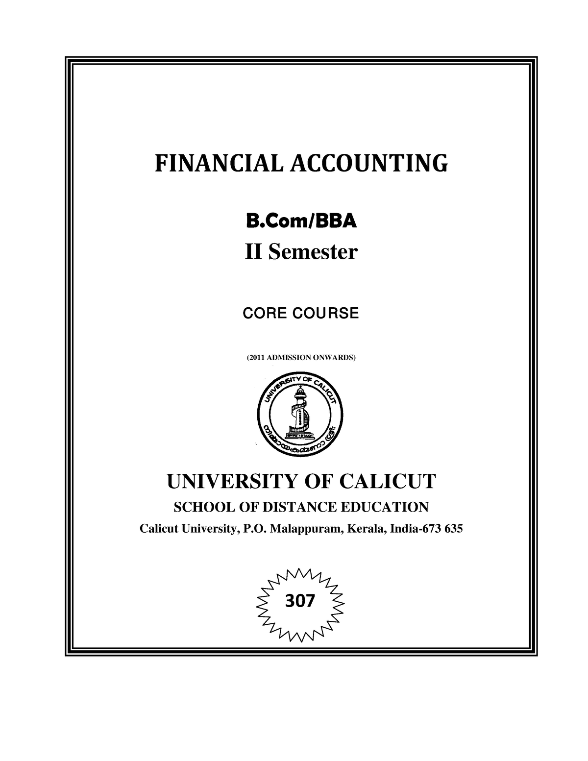 14a679b1663e536143 D46d0e68a6b21c - FINANCIAL ACCOUNTING B/BBA II ...