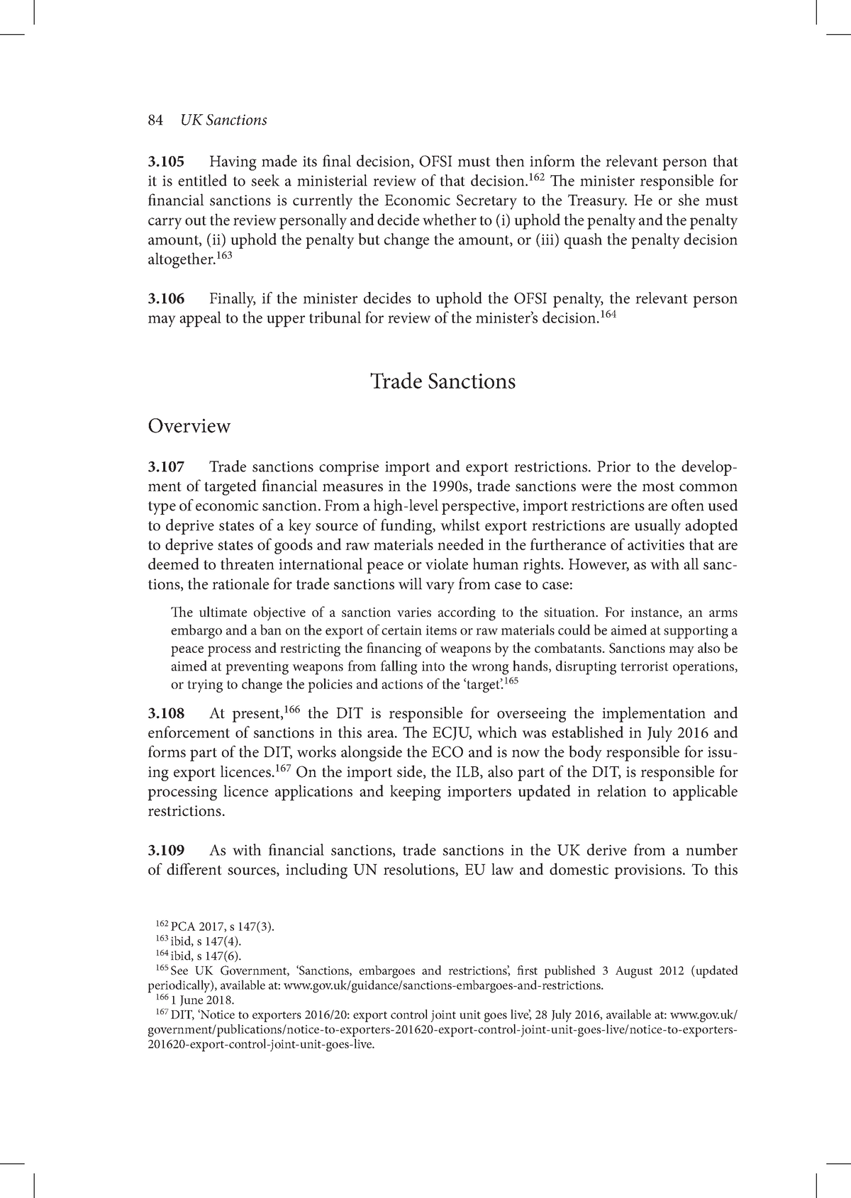 Zlib - n/a - 84 UK Sanctions 162 PCA 2017, s 147(3). 163 ibid, s 147(4 ...