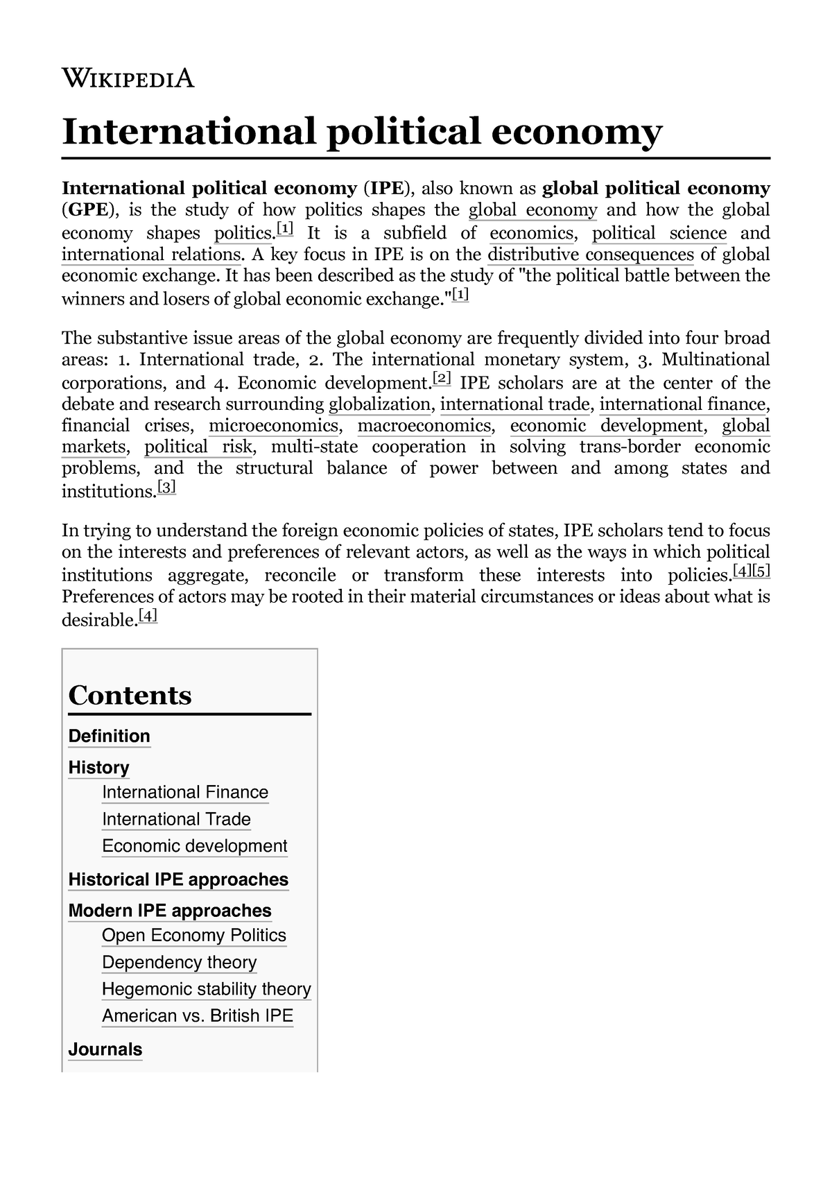 case study methods in international political economy